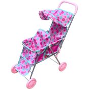 Carrinho para Boneca Passeio Divertido Gêmeos | DM Toys