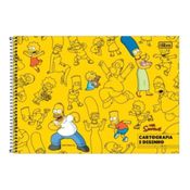 Caderno Cartografia E Desenho C/80folhas Simpson Capa Dura