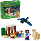 Lego Minecraft Expedição no Deserto de Steve 21251