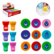 Kit 24 Carimbo Infantil Divertido Mundo Da Gotinha Agua