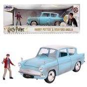 Miniatura Carro 1/24 1959 Ford Anglia Harry Potter Com Boneco - Jada