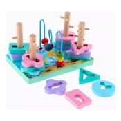 Brinquedo Aramado Divertido Cores E Formas Educativo