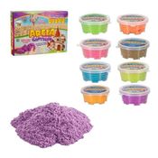 Kit C/ 5 Pontes Areia Magica Divertida Fofinhas Castelo 60g
