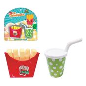 Kit Lanchinho 2 Peças Batata Frita E Refri Comidinha Linda
