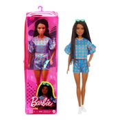 Boneca Barbie Fashionistas Negra Cabelo Dread Roupa Coração