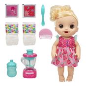 Boneca Baby Alive Misturinha Vitamina Loira Com Fralda Luxo