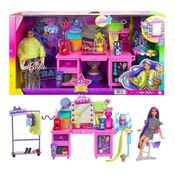 Barbie Extra - Penteadeira Com Luzes E Acessórios - Mattel