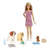 Mattel Barbie sisters and pets/creche para cães de família
