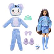 Barbie, Cutie Reveal, bonequinha coelhinha fantasiada de coala, para meninas de 3 anos ou mais, Mattel