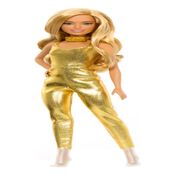 Boneca Barbie Fashionista com aparência dourada