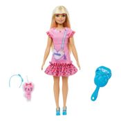 Barbie Loira Com Gatinho - Mattel