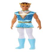 Barbie Fantasia Príncipe Ken Azul Com Coroa De Ouro - Mattel