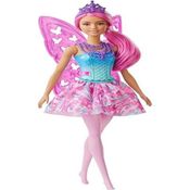 Boneca Barbie Dreamtopia Fada Fantasia Rosa Da Mattel Gjj98