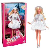 Boneca Barbie The Movie O Filme Chapéu Jaqueta Look Xadrez