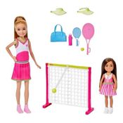Kit 2 Boneca Barbie Professora De Tênis Com Aluna