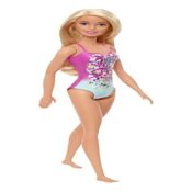 Mattel Barbie wearing swimsuit