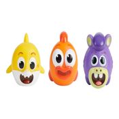 Conjunto De Mini Figuras Baby Shark Figura  De Banho