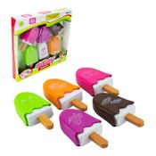 Kit Cozinha Infantil Com Sorvete Doce Chef 10 Pecas Na Caixa