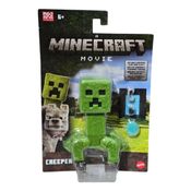 Boneco Minecraft de Ação Creeper e Acessórios O Filme 10 cm Mattel