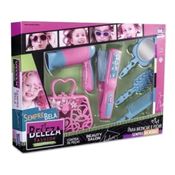 Kit Salao Beleza Secador Chapinha Brinquedo Infantil  Sortid