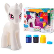 Brinquedo De Pintura Unicórnio Em Branco Para Colorir 14cm