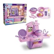 Cozinha De Brinquedo Com 16 Peças - Com Forno E Comidinha