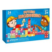 Blocos De Montar Futuro Engenheiro 24 Peças Coluna