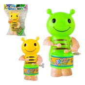 Boneco De Abelha À Corda Com Tambor Color De 15cm