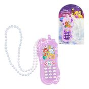 Celular De Brinquedo Flip Infantil Musical D Princesa Perola