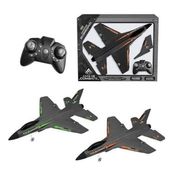 Avião Elétrico Controle Remoto Bateria Recarregável Drone