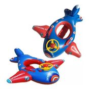 Boia Com Assento De 94x93cm Avião Com Volante Buzina