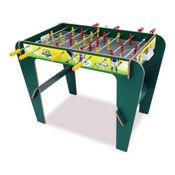 Mesa de pebolim Xalingo Super copa cor verde com bolas incluídas