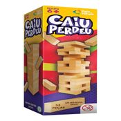 Jogo Caiu Perdeu Torre Madeira Equilíbrio Brinquedo Pais & Filhos