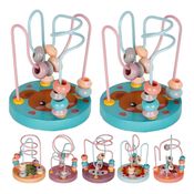 Mini Montanha Russa Didático Labirinto Infantil 18x12cm