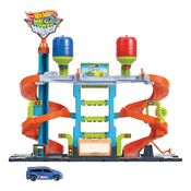 Hot Wheels City Mega Car Wash Mattel Hdp05 Cor Colorido
