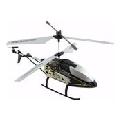 Helicóptero Fenix De Brinquedo Com Controle Remoto 2 Canais Cor Cáqui