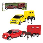 Carro Pick-up Rx L200 Haras Com Carretinha E Com Cavalo
