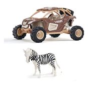 Carro Velox Safari Utv Usual Briquedos Infantil Cor Marrom-claro Personagem Animais