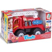 Caminhão De Bombeiros Carrinho Tandy Papa-fogo Cardoso Toys