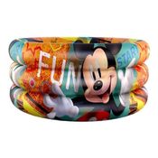Piscina Inflável Mickey Disney Infantil 100 Litros 86x20 Cm