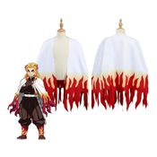 Manto Cosplay Demon Slayer Kamado Tanjirou Rengoku