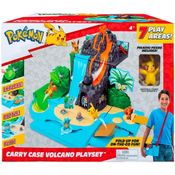 Pokemon Playset Vulcão Carry Case Sunny 2776