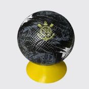 Bola Futebol N5 Corinthians Preta/Dourada - Futebol e Magia
