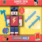 Boneco Mike 15 Cm com Acessórios - Algazarra