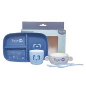 Kit Refeicao Infantil 5 Pecas Tigor BB Little