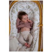 Bebê Recém-Nascido Newborn,Boneca Bebê Reborn Anano de Silicone Macio Corpo Inteiro 45cm Menina Realista Tamanho Recém-Nascido.
