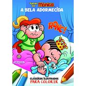 Turma da Mônica Clássicos Ilustrados para Colorir A Bela Adormecida