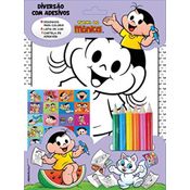 Turma Da Mônica - Diversão com adesivos - Magali