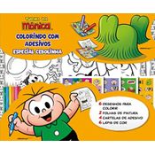 Turma Da Mônica - Colorindo com adesivos - Especial - Cebolinha