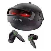 Fone de Ouvido Gamer Bluetooth 5.3 sem Fio Kaidi Kd-777 Cor Preto